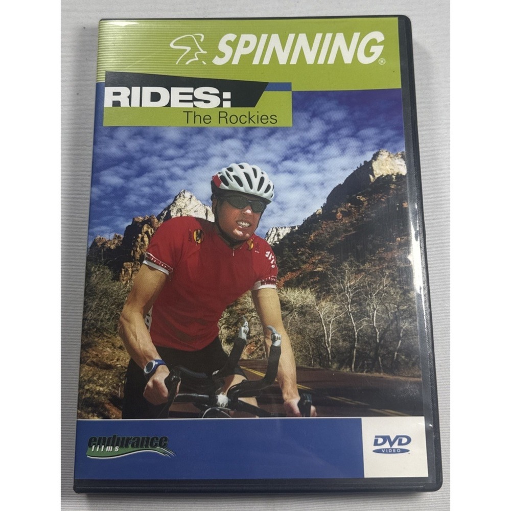 Mad Dogg Athletics Rides: The Rockies Spinning Program Fitness (DVD,2013)